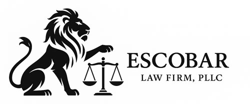 Escobar Law Firm logo on white background